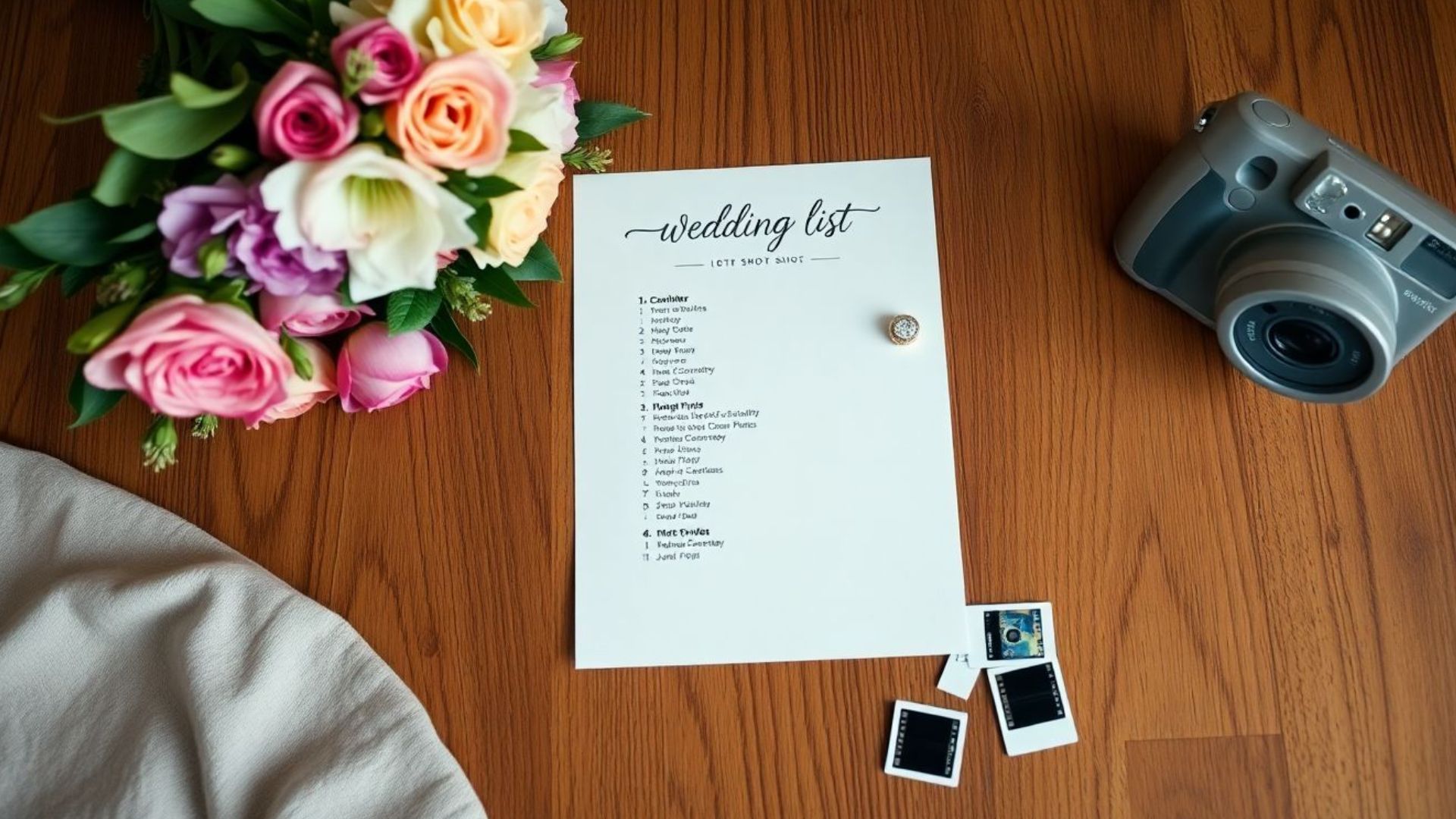 How to Create a Shot List for Your Vero Beach Wedding Photographer